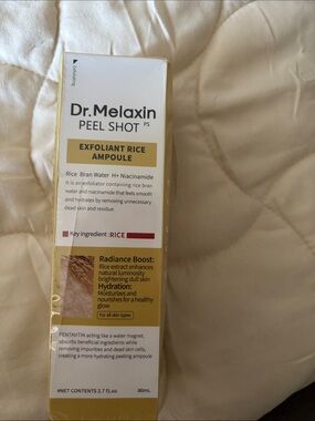 Peel Shot Exfoliant Rice Ampoule - Yellow